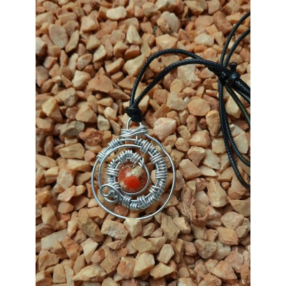 Colgante alambre Simple