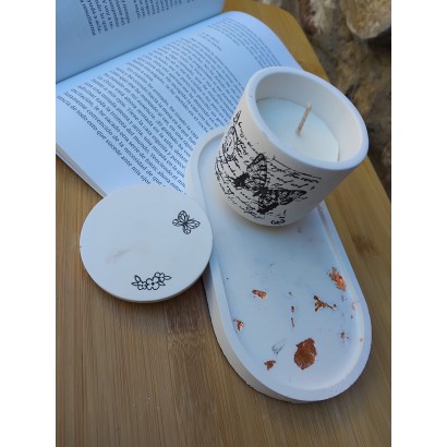 Pack Vaso-Vela- Bandeja