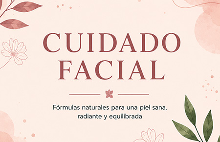 Cuidados faciales. Cosmeticos naturales. Tienda online León.